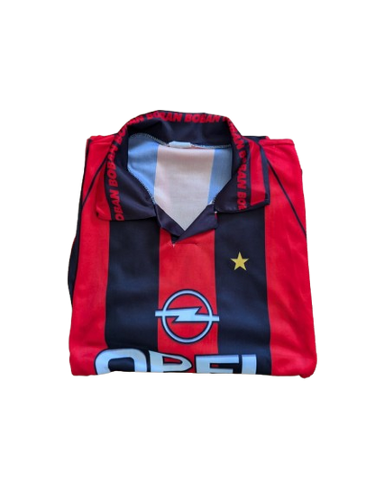 football shirt red and black