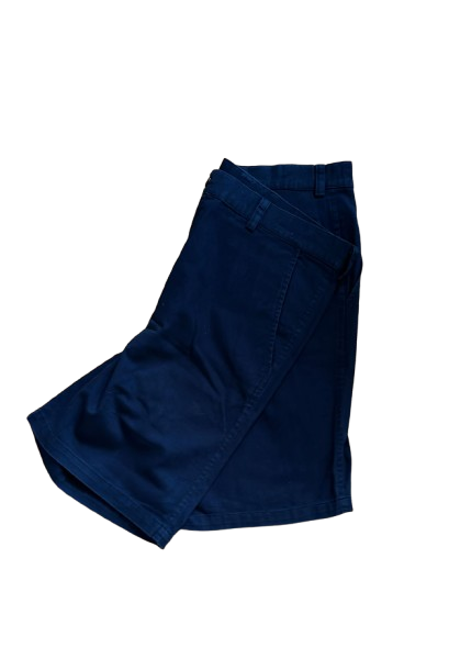 dark blue shorts