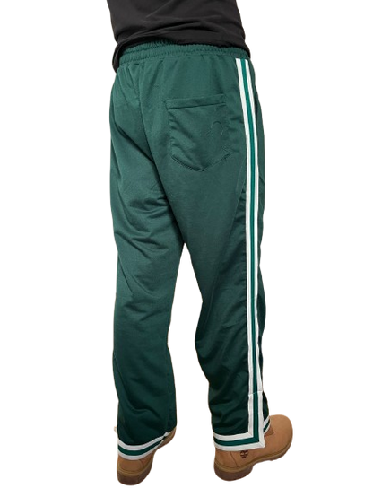 green sweatpants